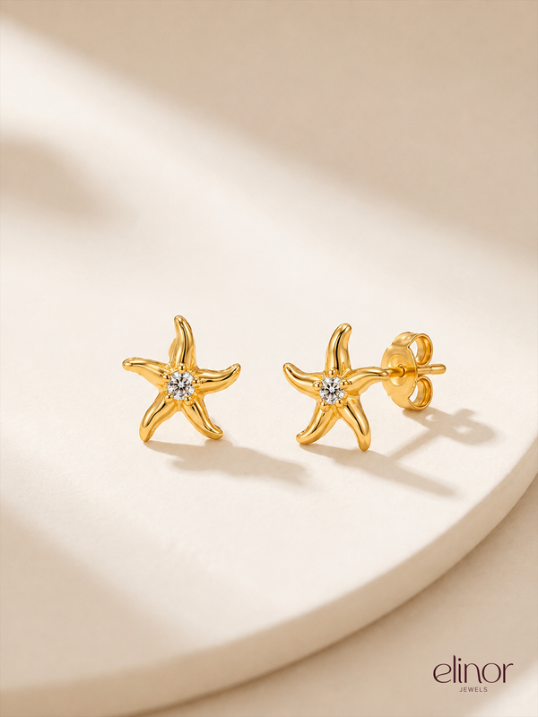 Mori Studs - 18K Gold Plated