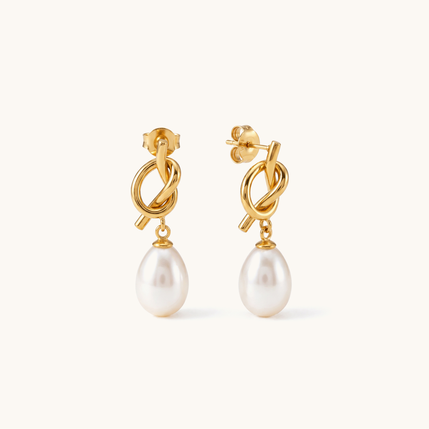 Nautical Drop Earrings - 18K Gold Plated