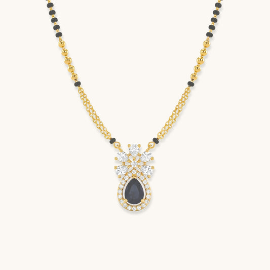 Noir Mangalsutra - 18K Gold Plated