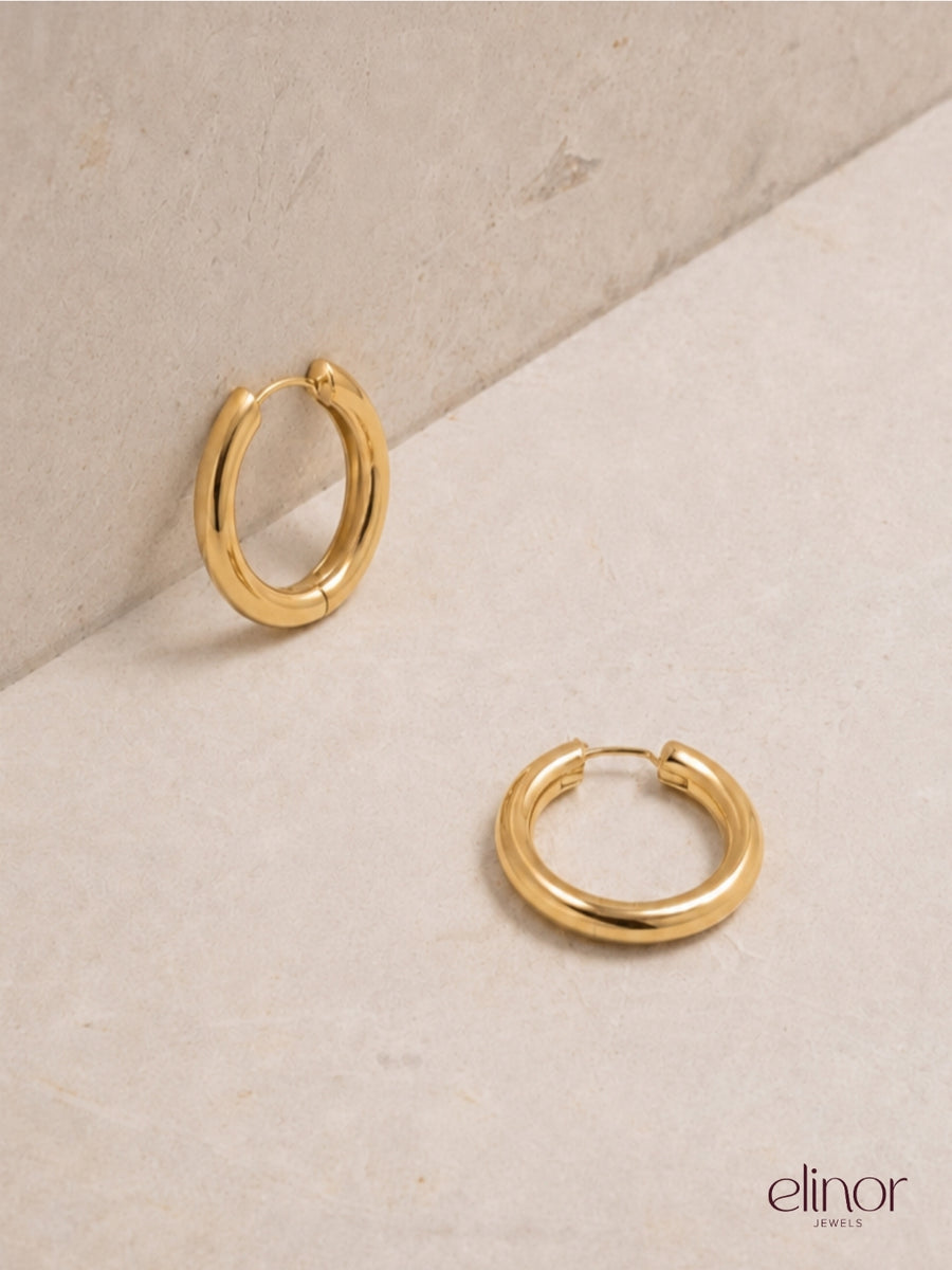 Nyra Mini Earrings – 18K Gold Plated image 4