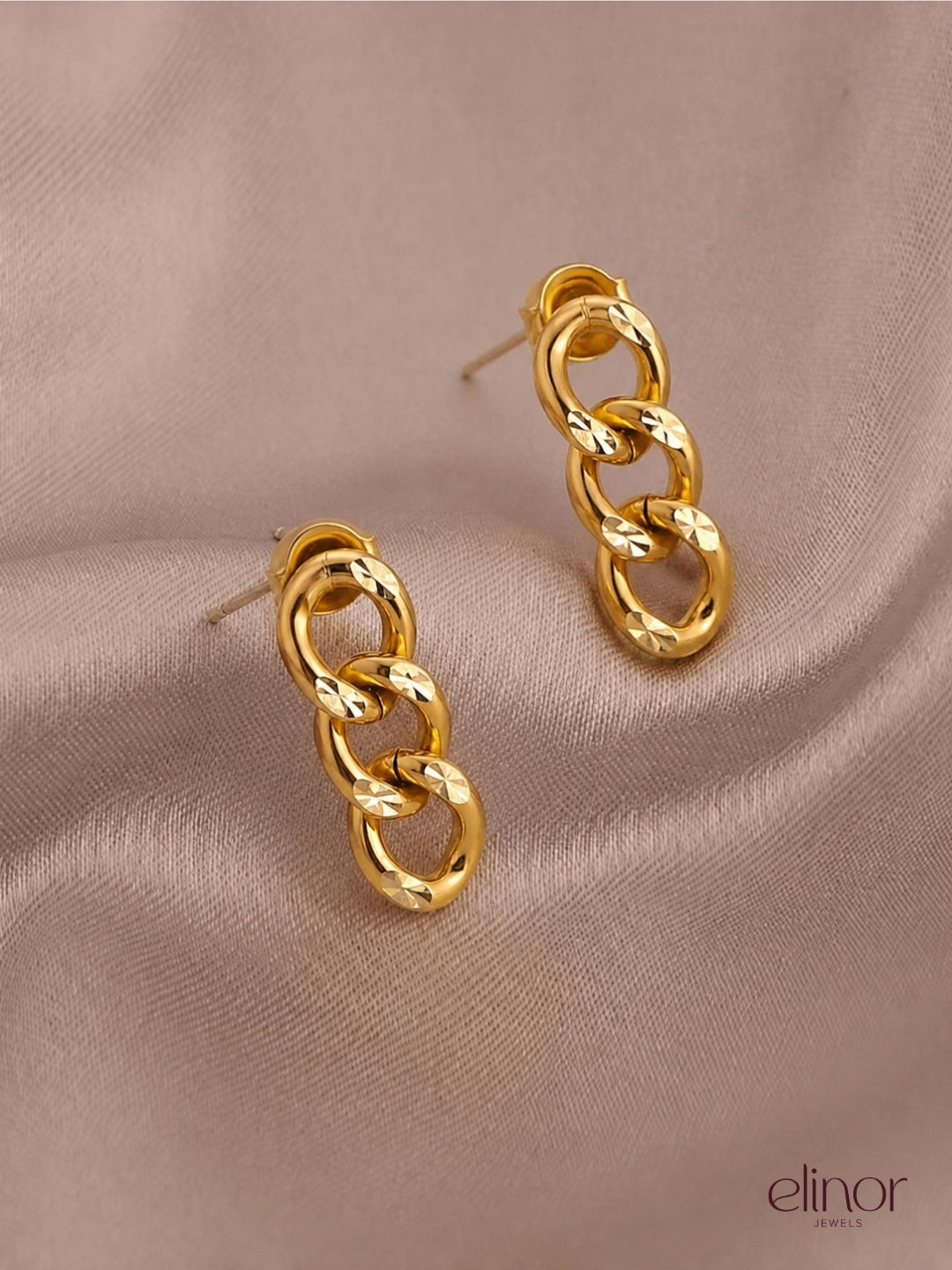 Orlina Earrings – 18K Gold Plated image 2