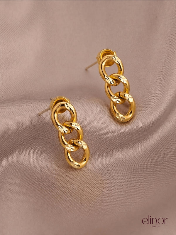 Orlina Earrings – 18K Gold Plated