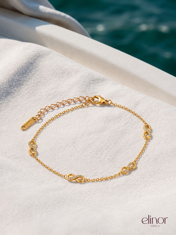 Pebble Bracelet - 18K Gold Plated