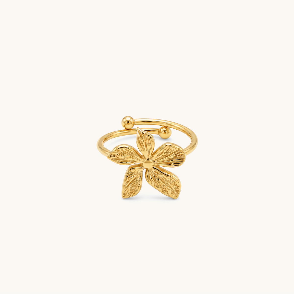 Petalyn Ring – 18K Gold Plated image 1