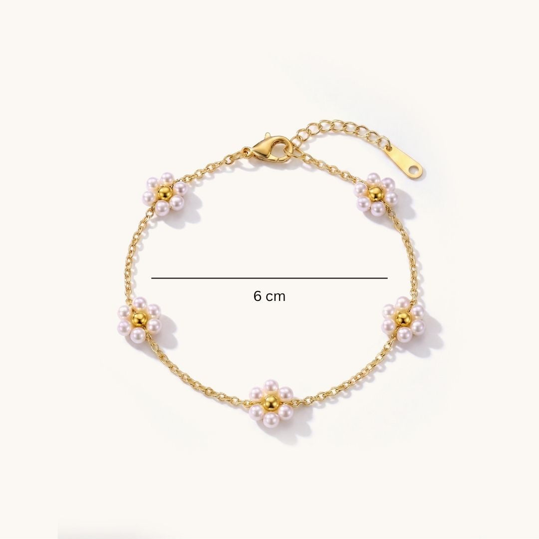 Posy bracelet - 18k Gold Plated image 6