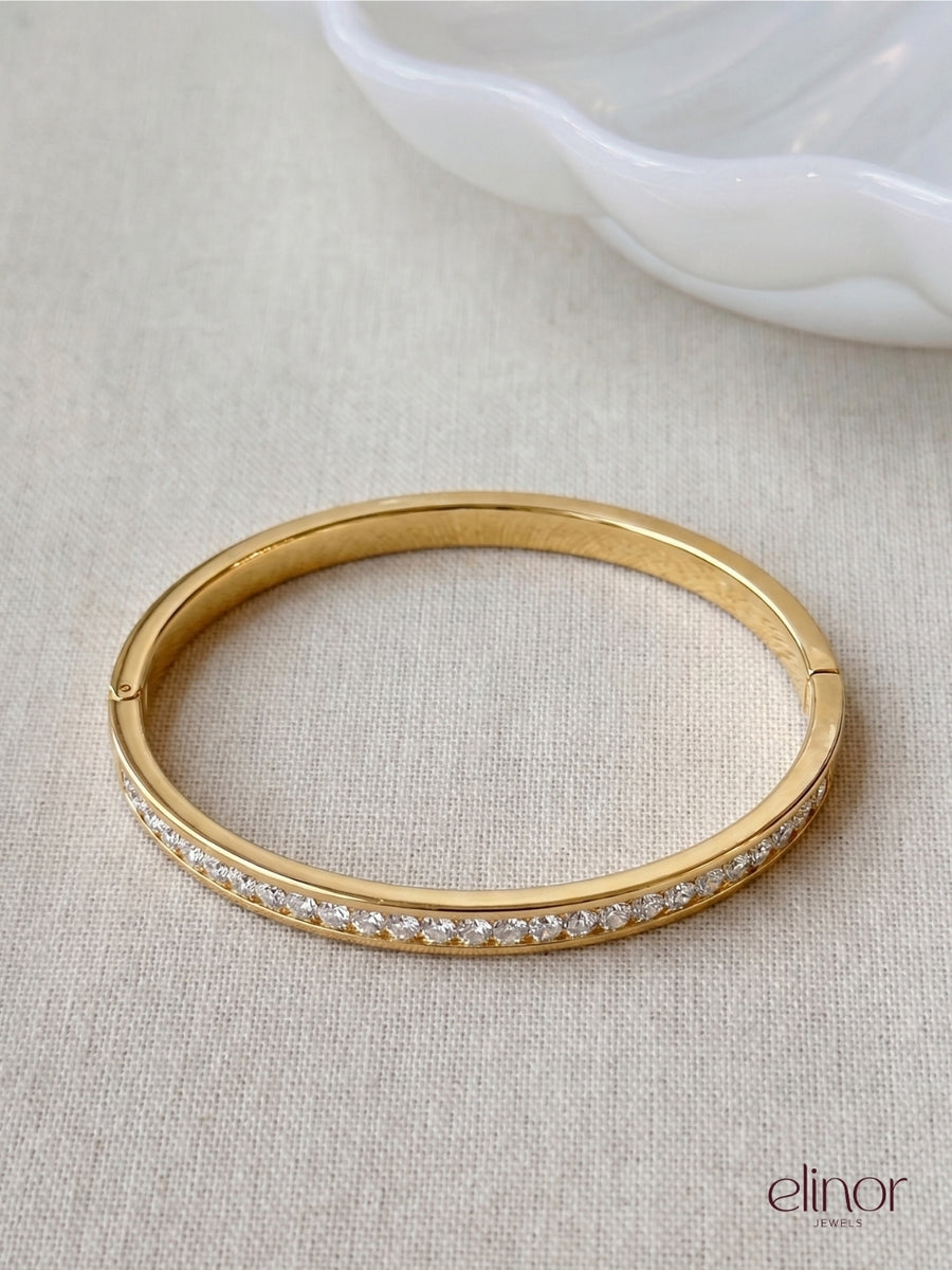 Shimmer cuff - 18k Gold Plated image 5