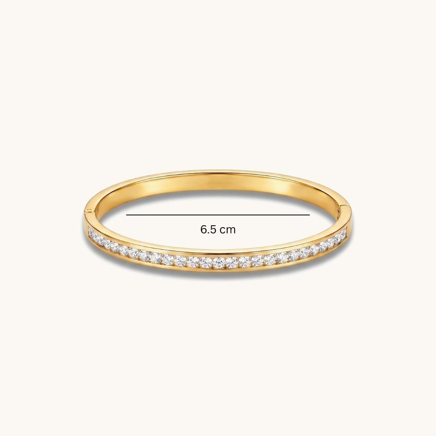 Shimmer cuff - 18k Gold Plated image 9