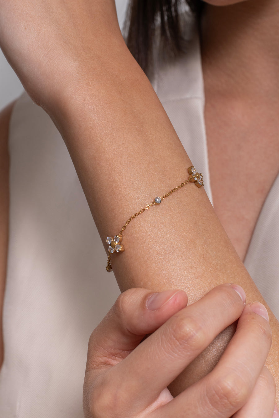 Solvi Bracelet - 18K Gold Plated image 3