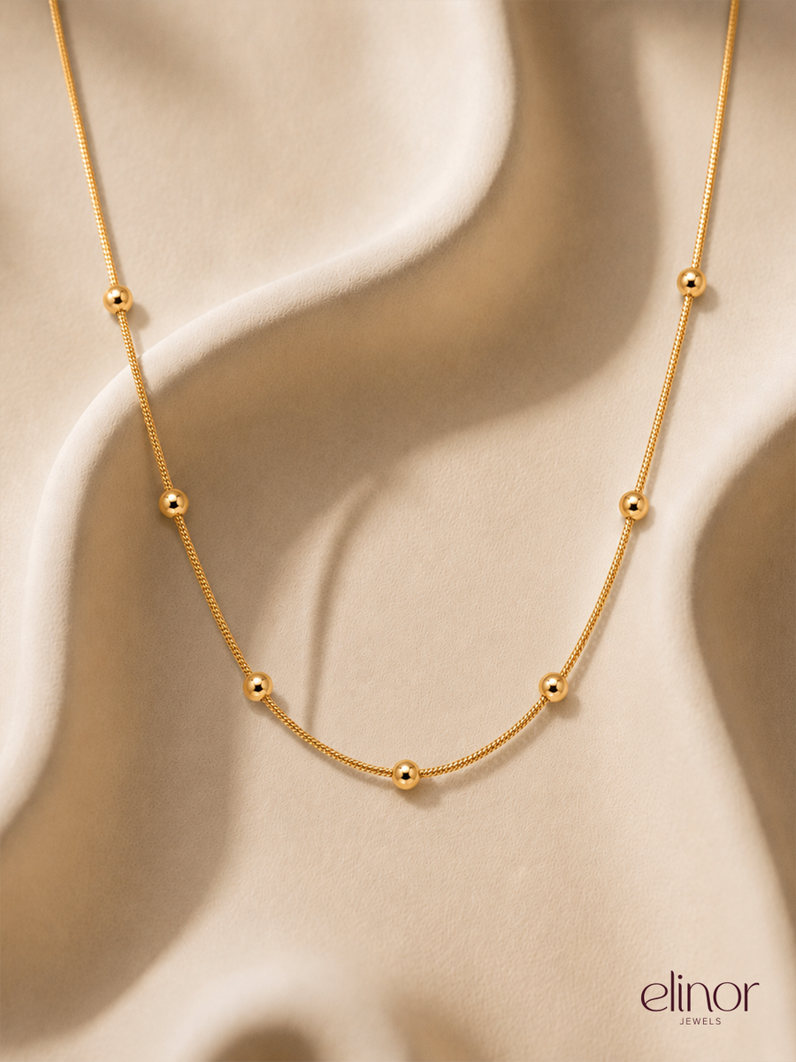 Stacy Dot Necklace - 18K Gold Plated image 2
