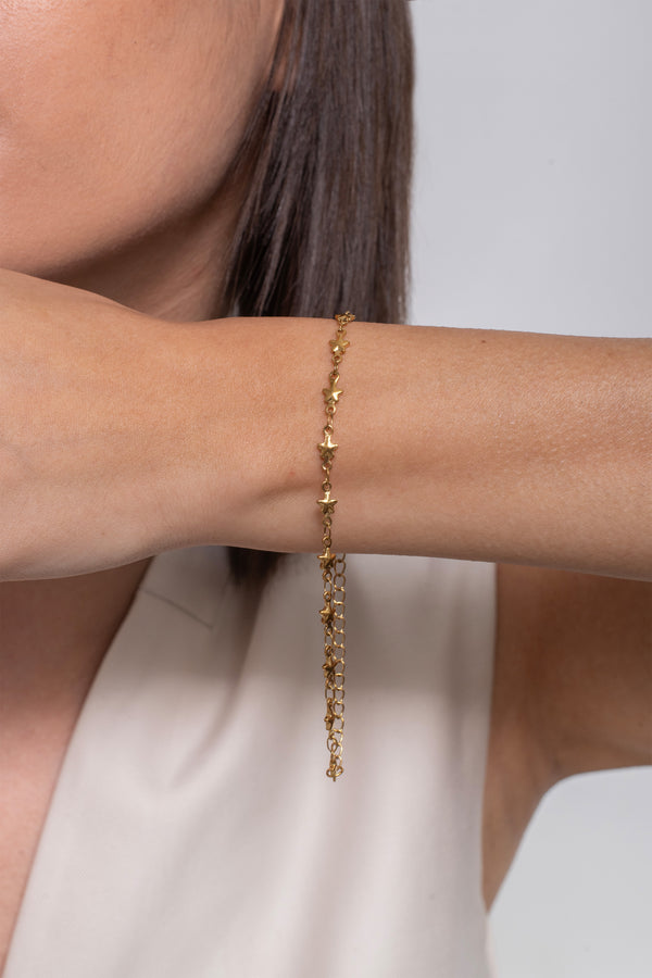 Stardust Bracelet – 18K Gold Plated