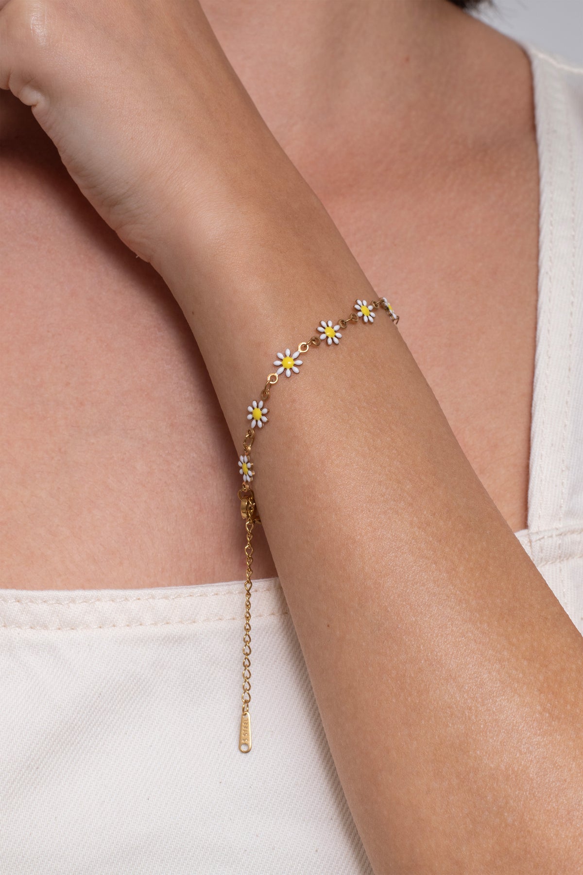 Sun Petal Bracelet - 18K Gold Plated image 4