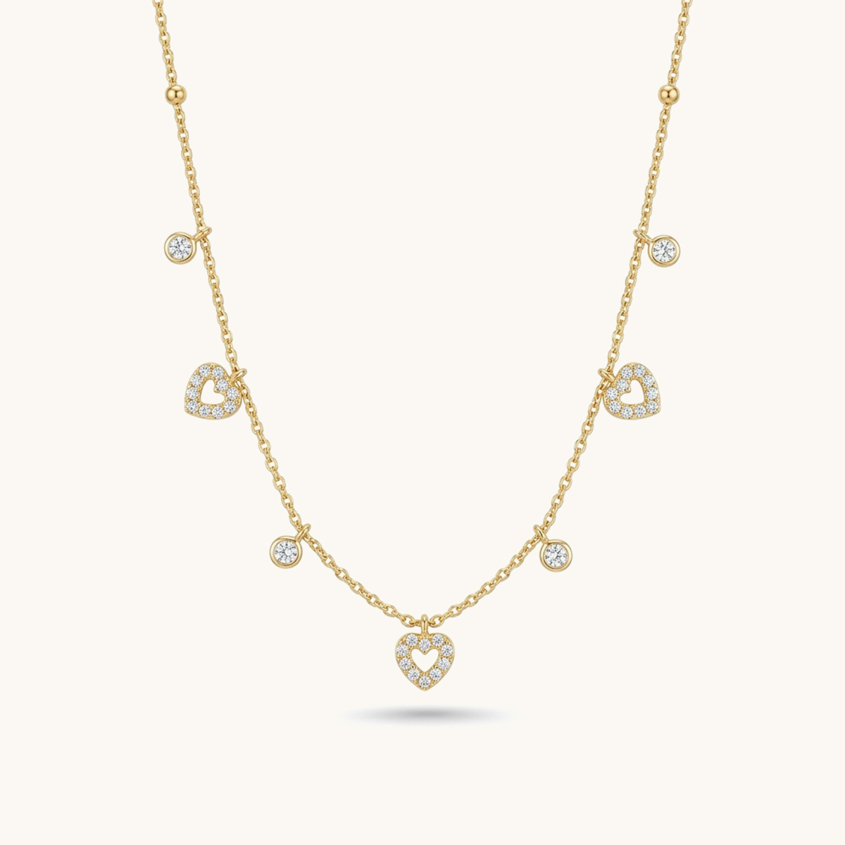 Sweetheart Necklace - 18K Gold Plated image 1