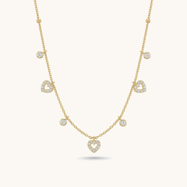 Sweetheart Necklace - 18K Gold Plated