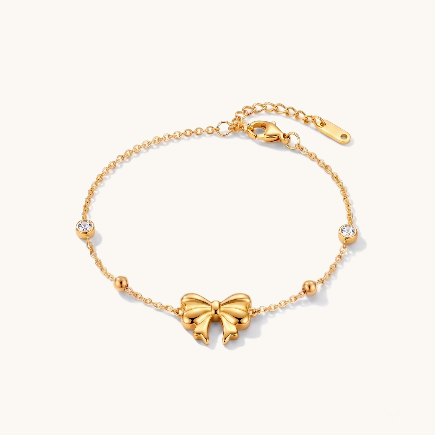 Tied bracelet – 18K Gold Plated