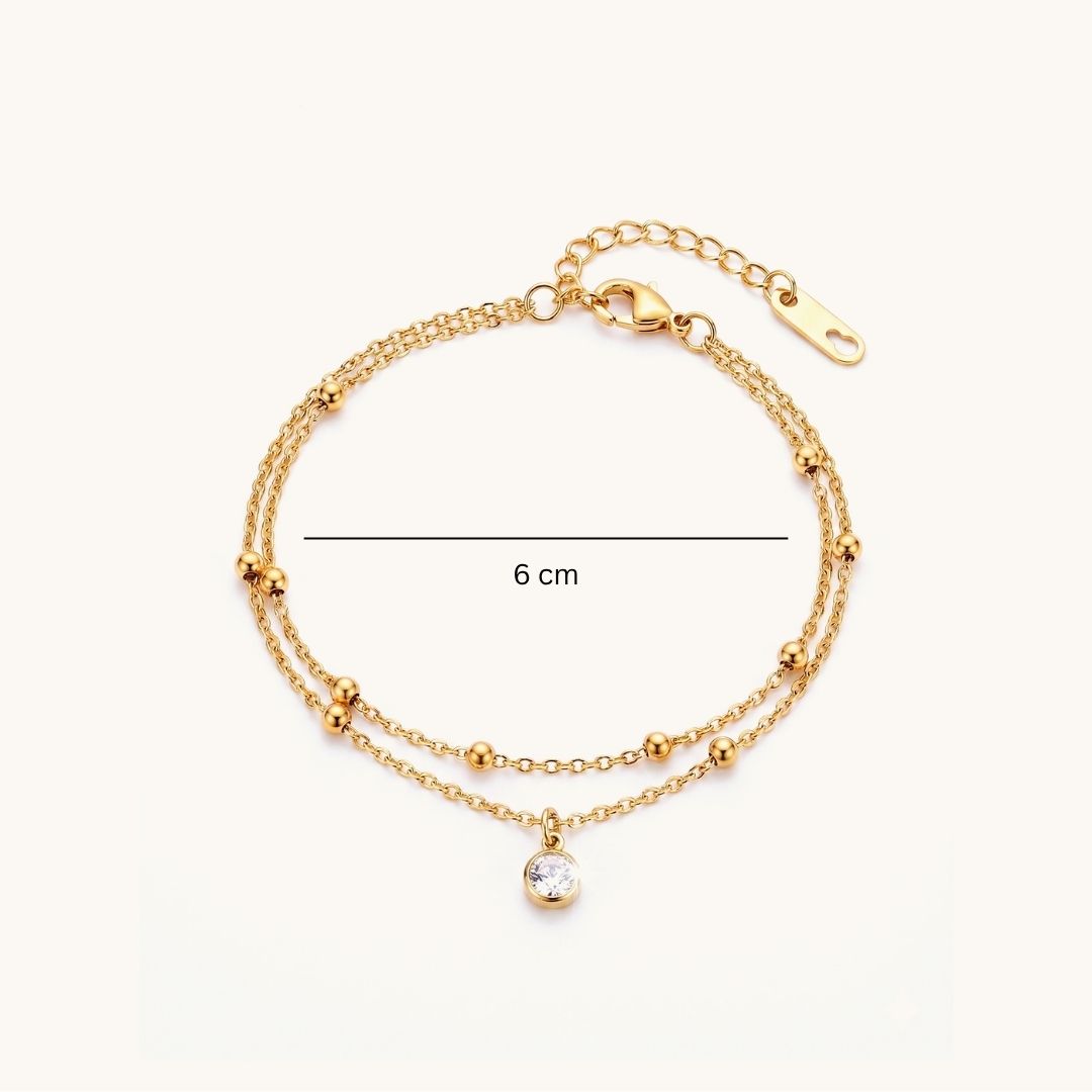 Trace Bracelet - 18K Gold Plated image 6