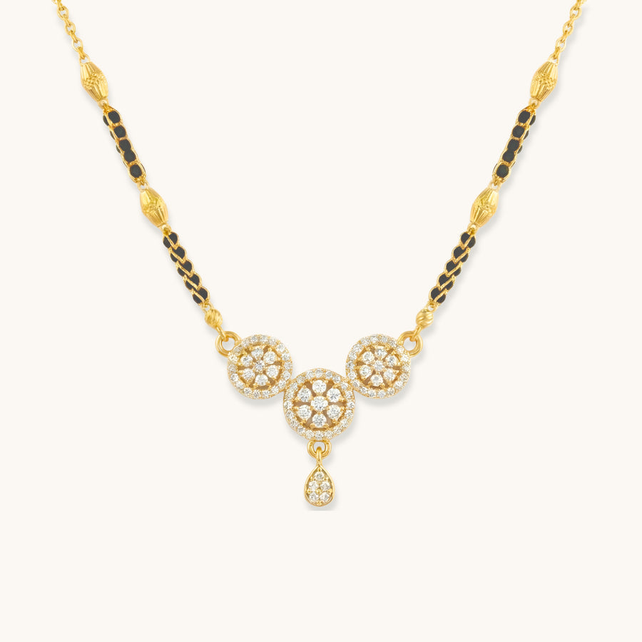 Triveni Mangalsutra - 18K Gold Plated image 1
