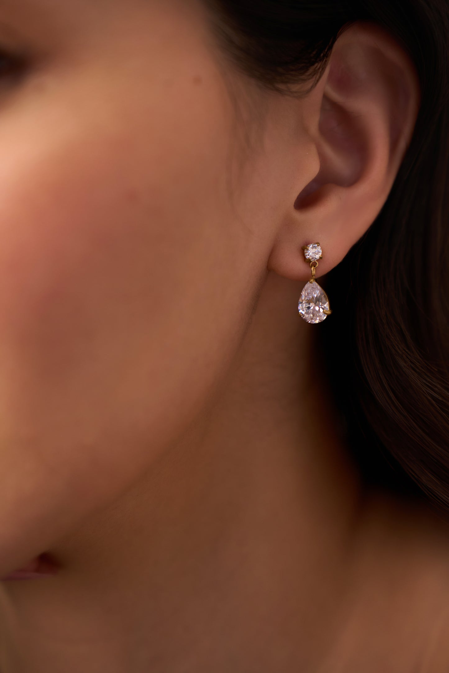 Charlotte Earrings  - 18K Gold Plated