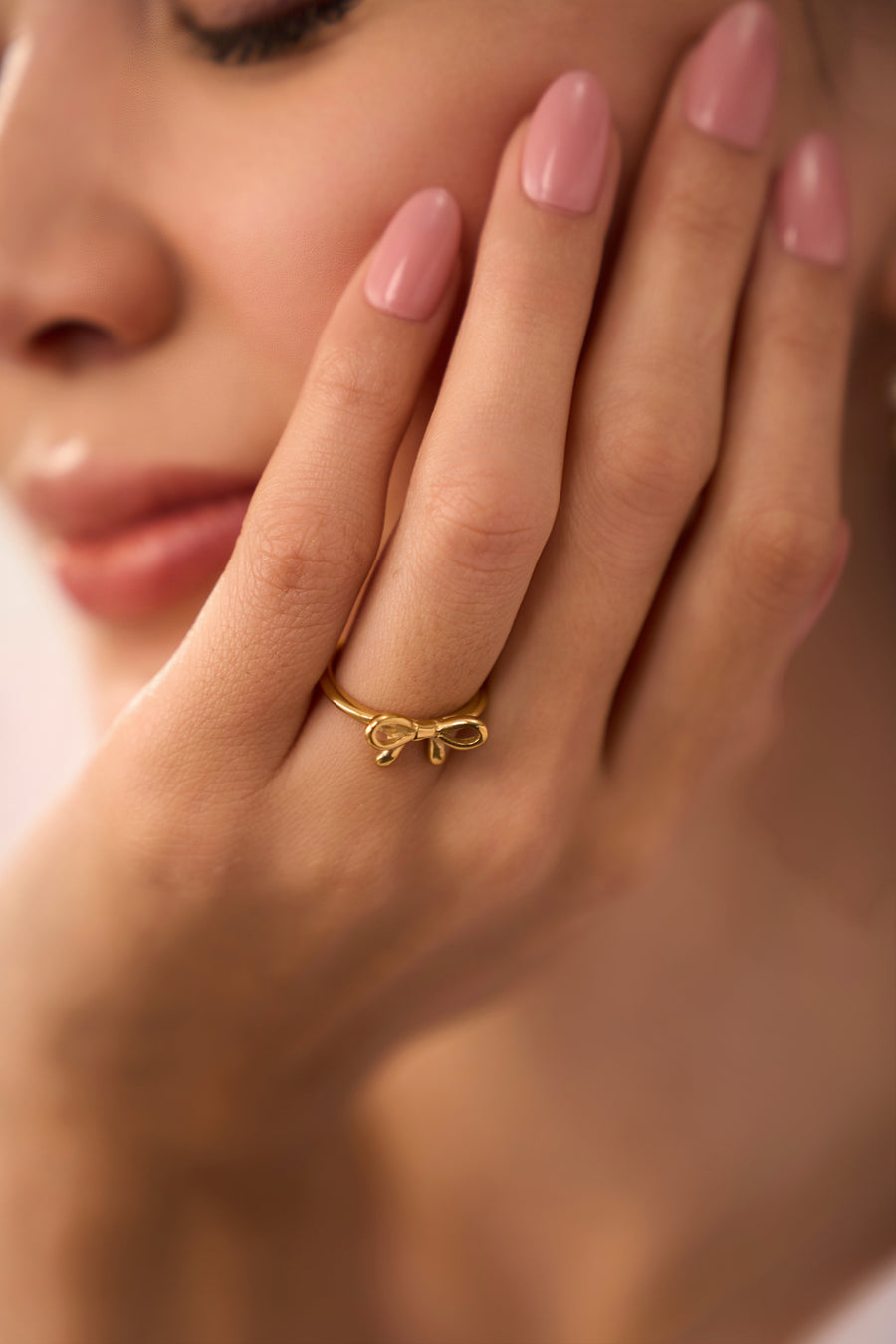 Bow Ring  - 18K Gold Plated image 4