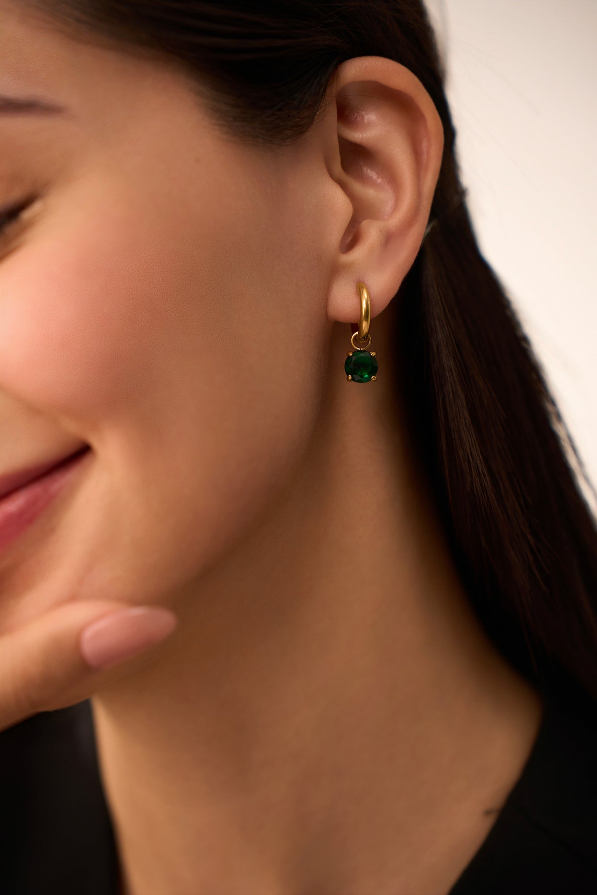 Bianca Earrings - 18K Gold Plated image 4