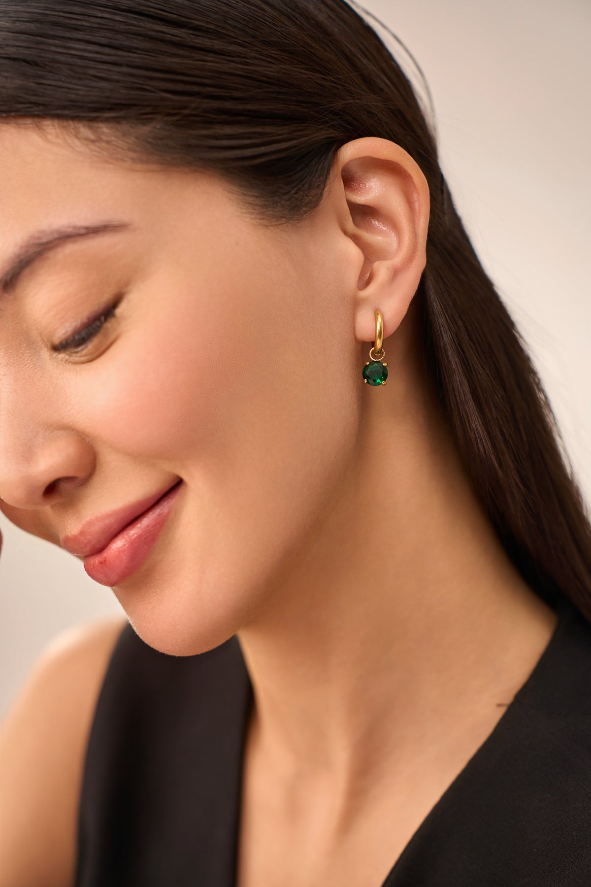 Bianca Earrings - 18K Gold Plated image 2
