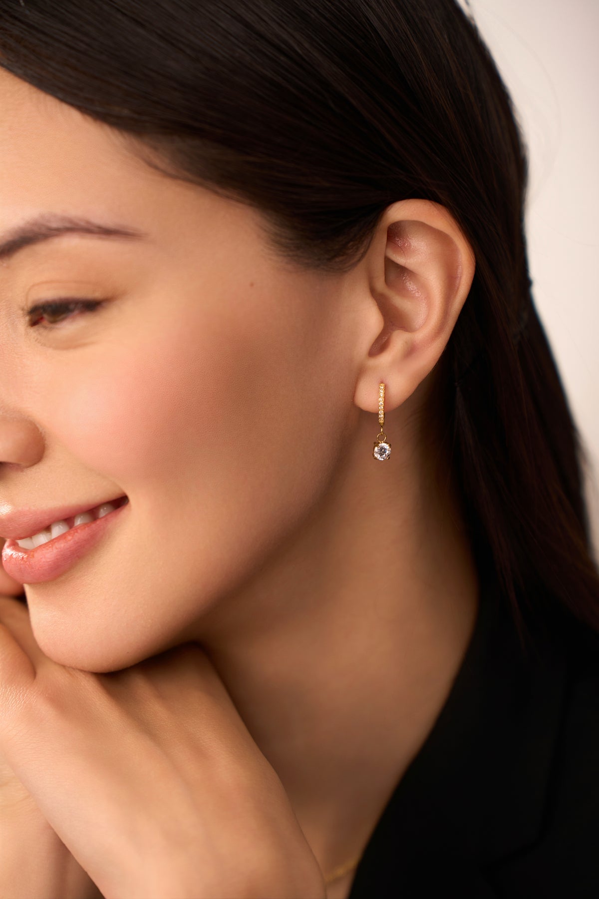 Clara Huggies - 18K Gold Plated image 3