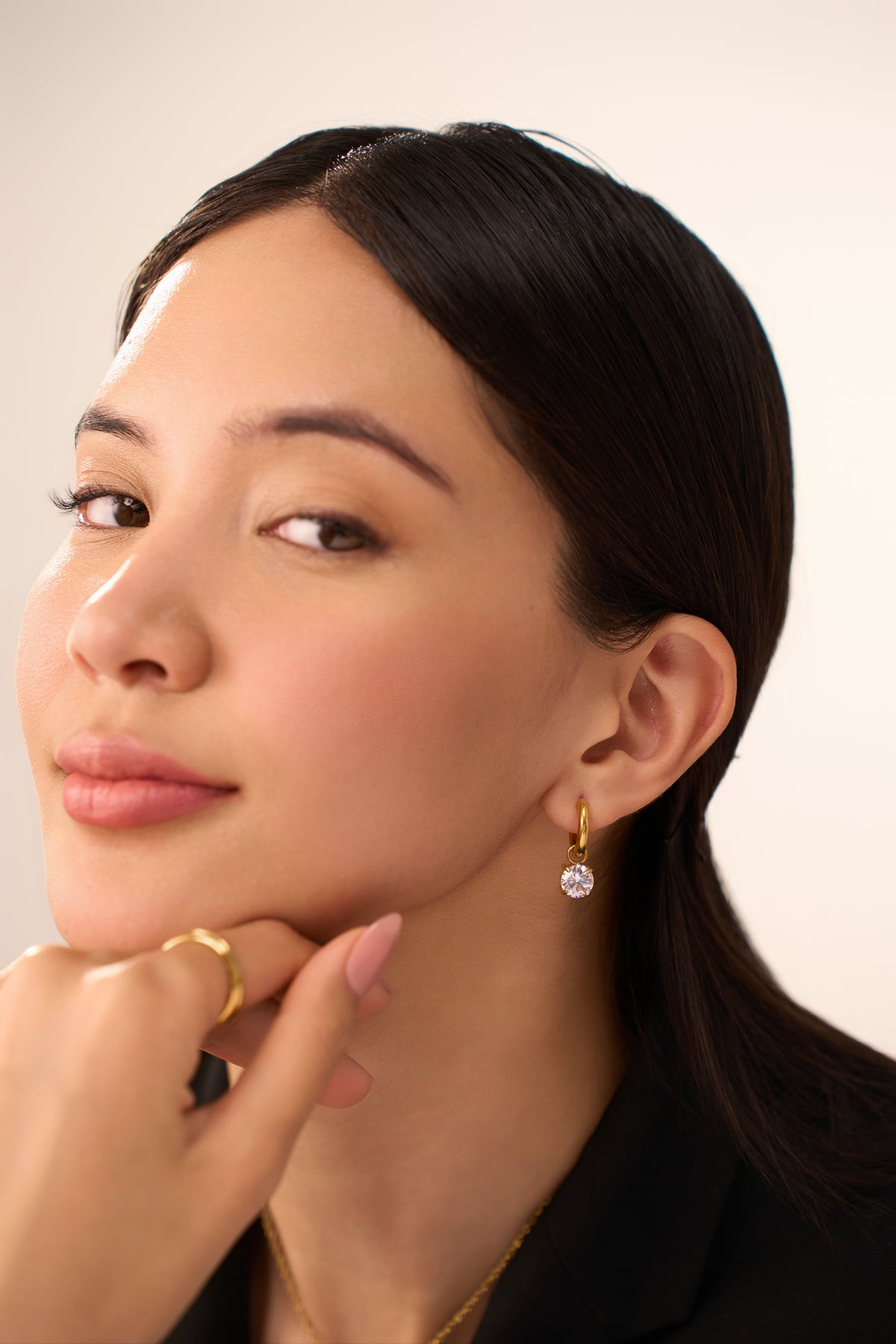 Dove Earrings  - 18K Gold Plated image 3