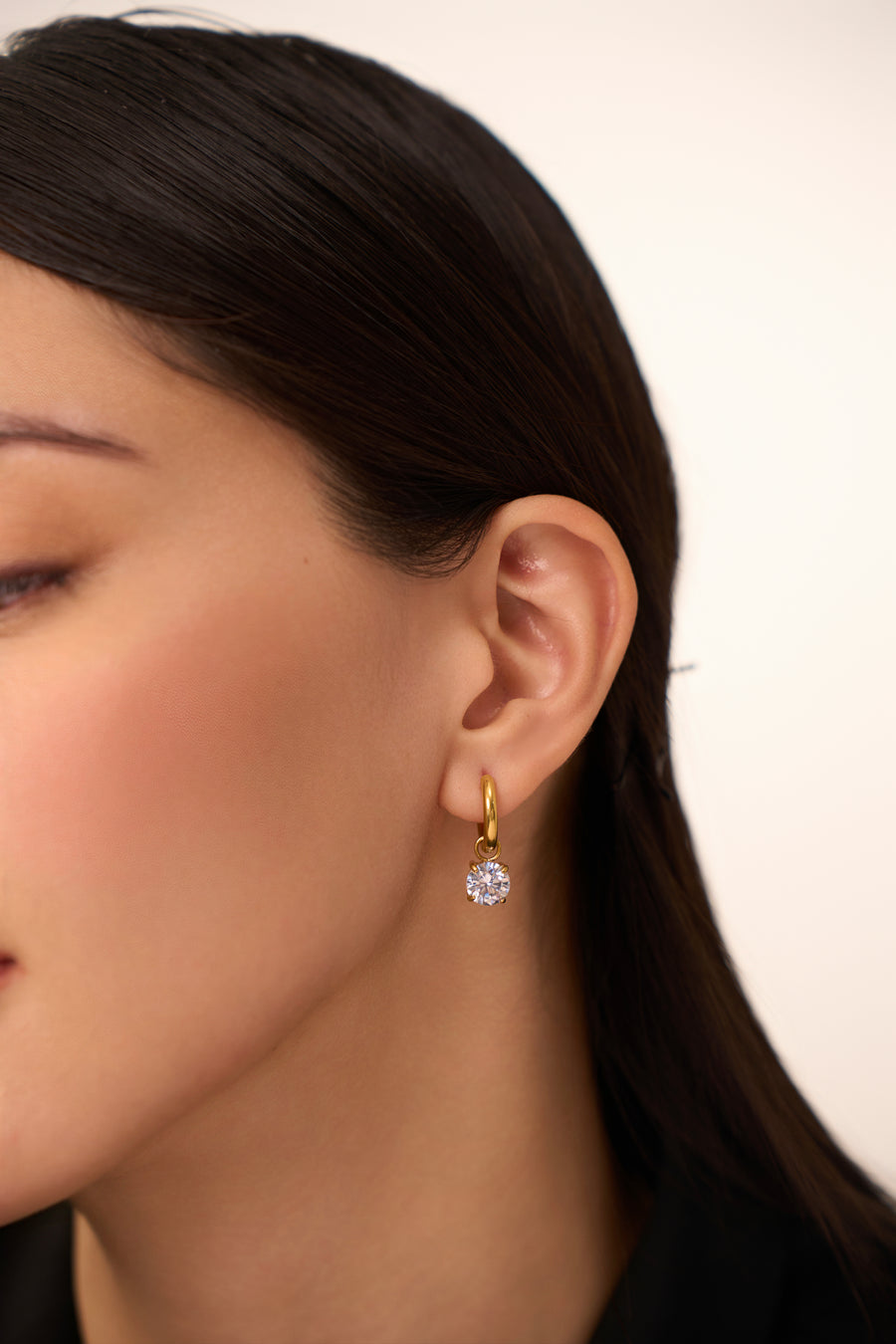 Dove Earrings  - 18K Gold Plated image 2