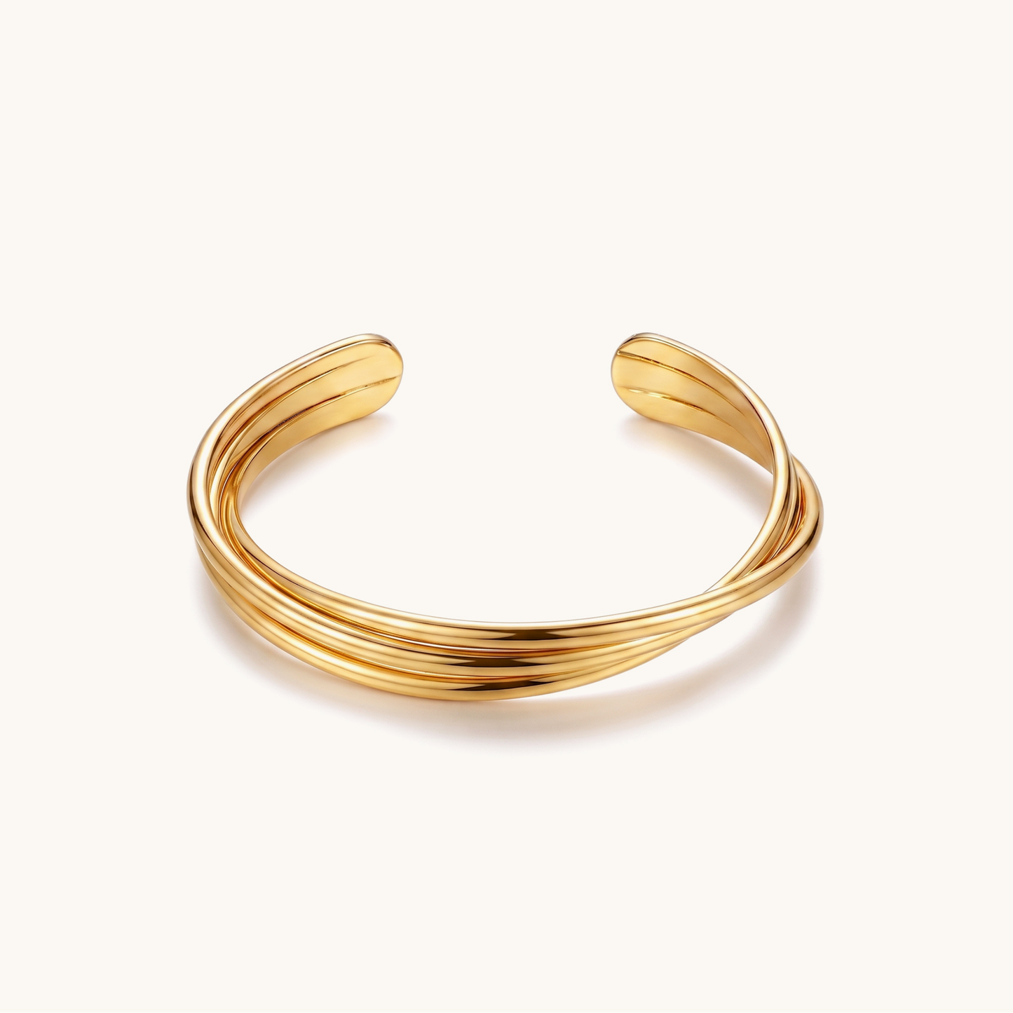 Velvet cuff - 18k Gold Plated