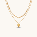 Veya Layered Necklace – 18K Gold Plated