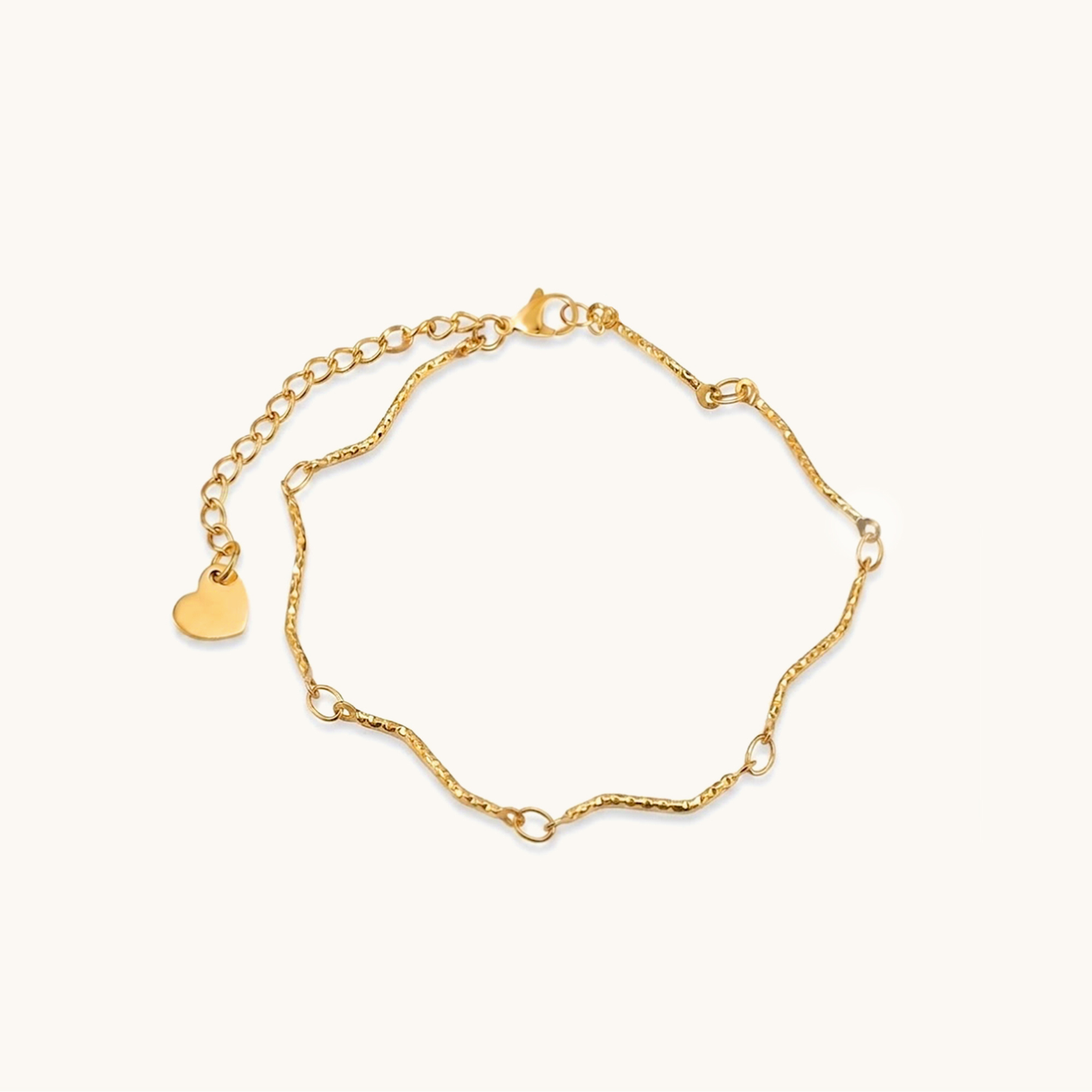 Ripple Bracelet – 18K Gold Plated