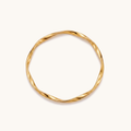 Waveline bangle – 18K Gold Plated