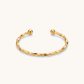 Wavy wrap cuff – 18K Gold Plated