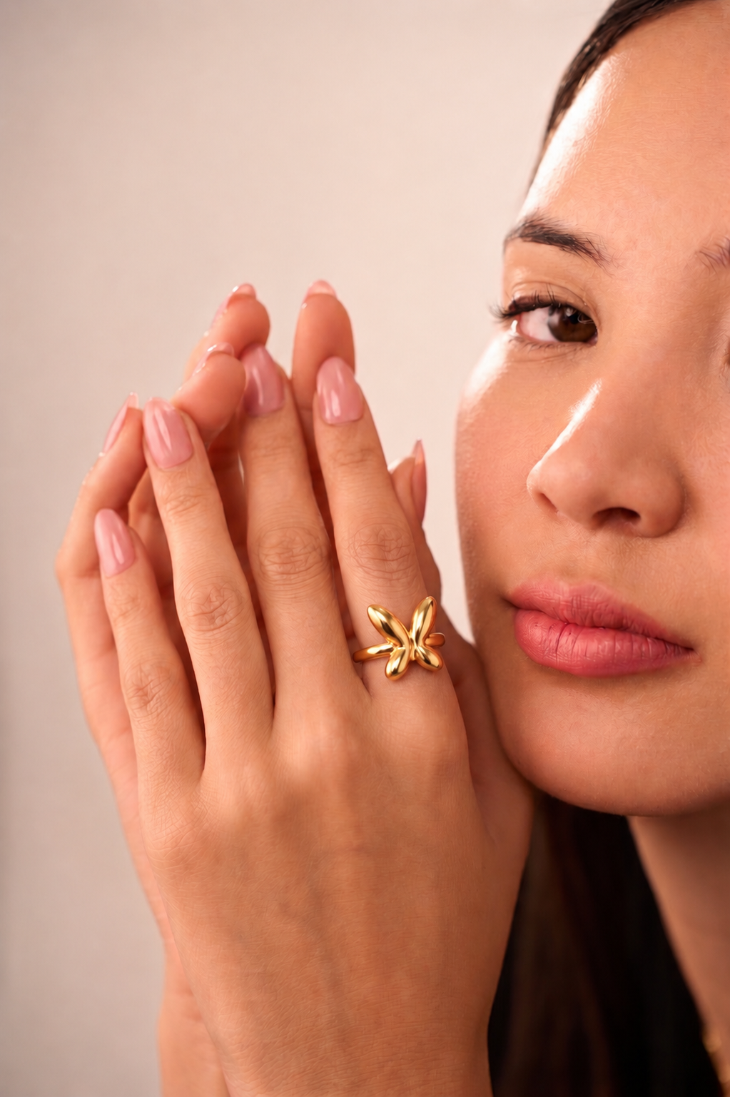 Wings Ring – 18K Gold Plated image 2