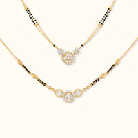 Zeya Mangalsutra and Ahana Mangalsutra Combo Set - Special Value Offer