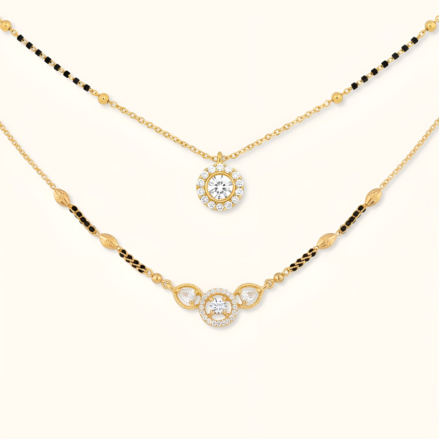 Zeya Mangalsutra and Myrah Mangalsutra Combo Set - Special Value Offer