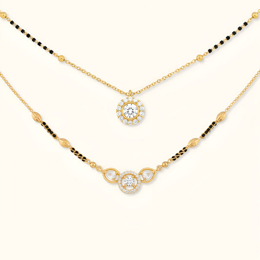 Zeya Mangalsutra and Myrah Mangalsutra Combo Set - Special Value Offer