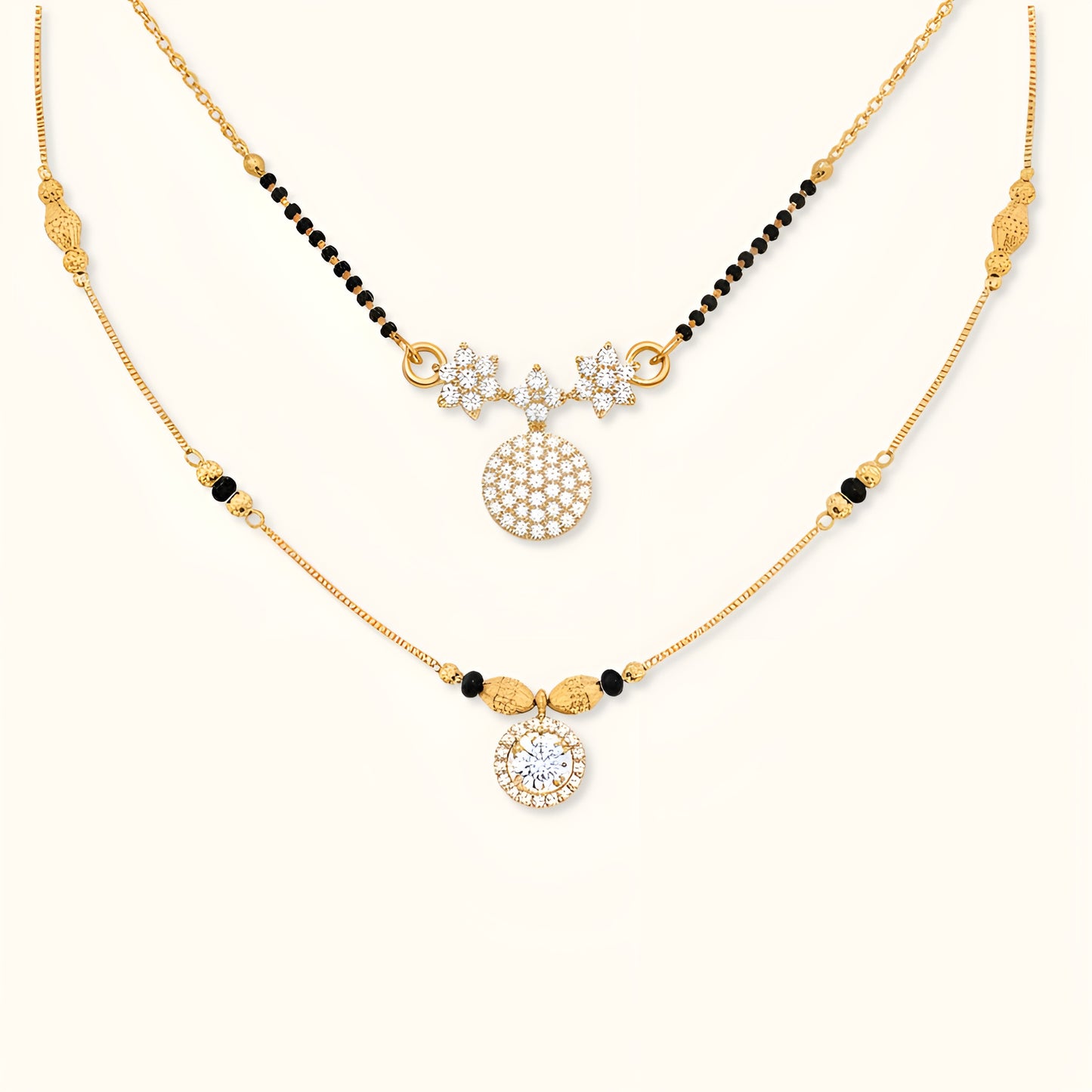 Zivah Mangalsutra and Kaira Mangalsutra Combo Set - Special Value Offer