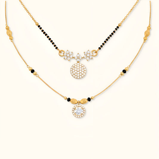 Zivah Mangalsutra and Kaira Mangalsutra Combo Set - Special Value Offer