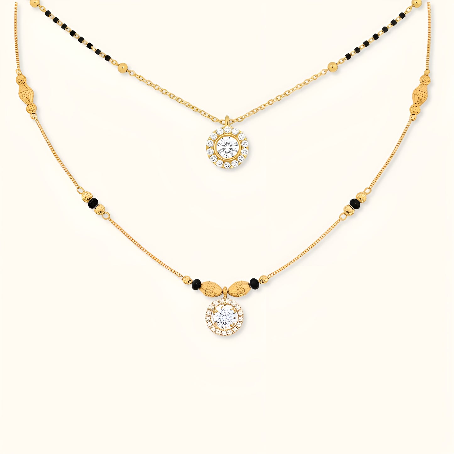 Zivah Mangalsutra and Myrah Mangalsutra Combo Set - Special Value Offer