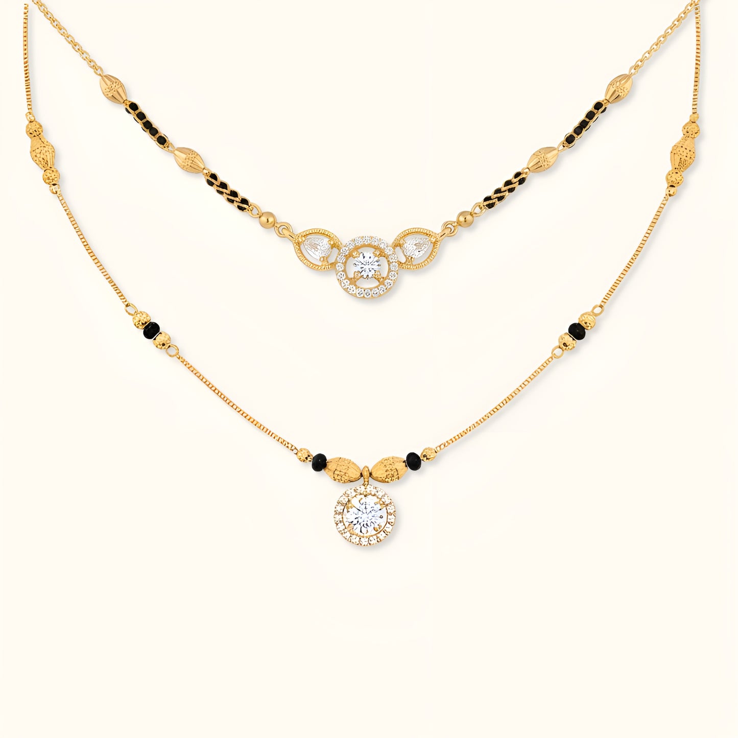 Zivah Mangalsutra and Zeya Mangalsutra Combo Set - Special Value Offer