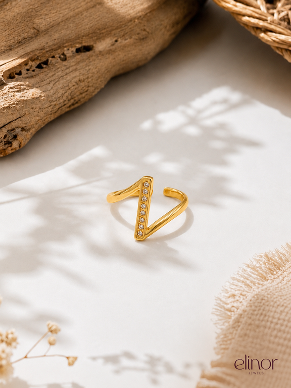 Zivra Ring – 18K Gold Plated