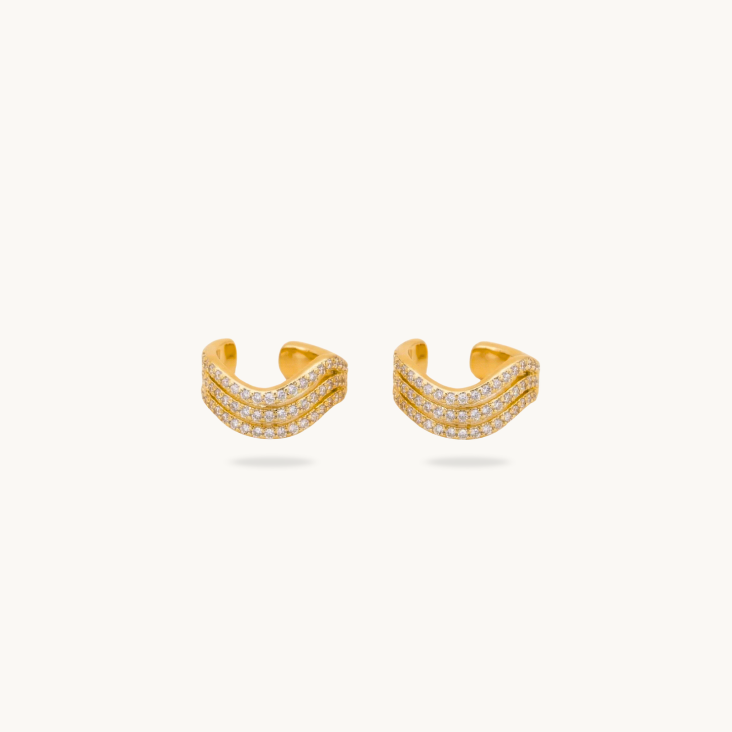 Belle Ear Cuff - 18K Gold Plated