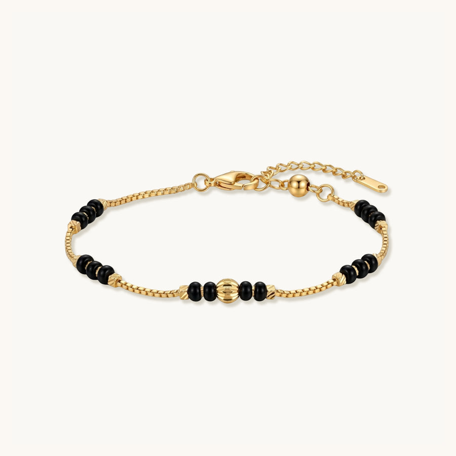 Bindu Mangalsutra Bracelet - 18K Gold Plated image 1