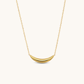 Crescent Necklace - 18K Gold Plated
