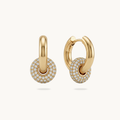Daphne Gold Hoops - 18K Gold Plated