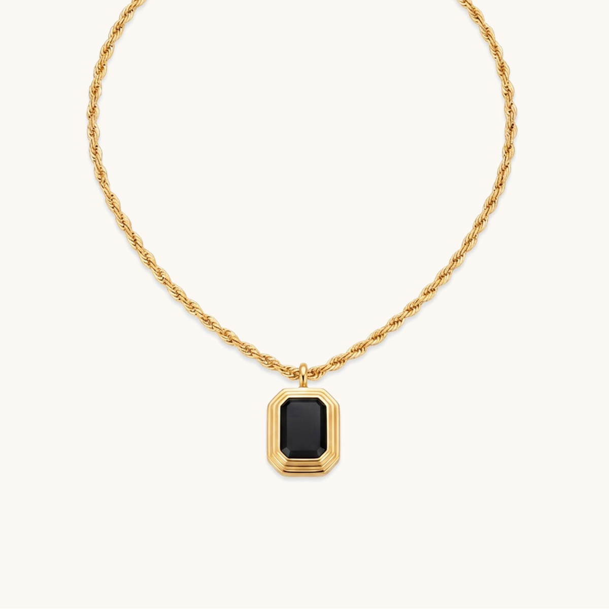 Deep Sea Necklace - 18k Gold Plated image 1
