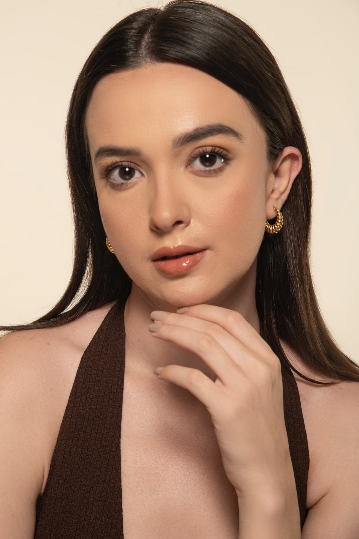 Effie Hoops - 18K Gold Plated image 5
