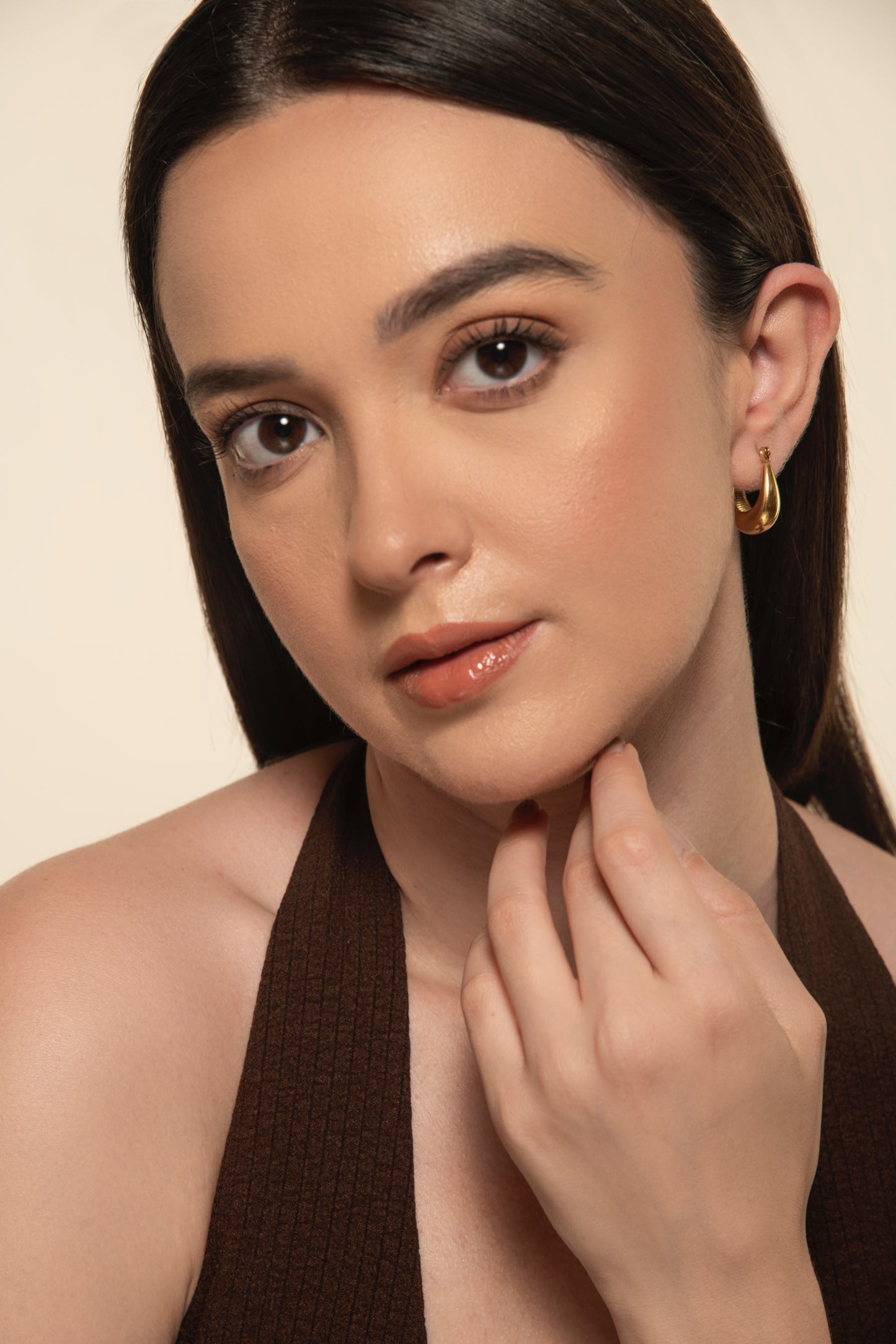 Edwina Hoops - 18K Gold Plated