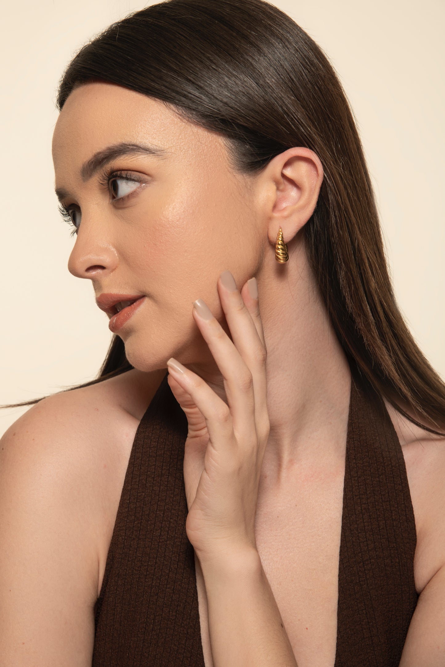 Effie Hoops - 18K Gold Plated