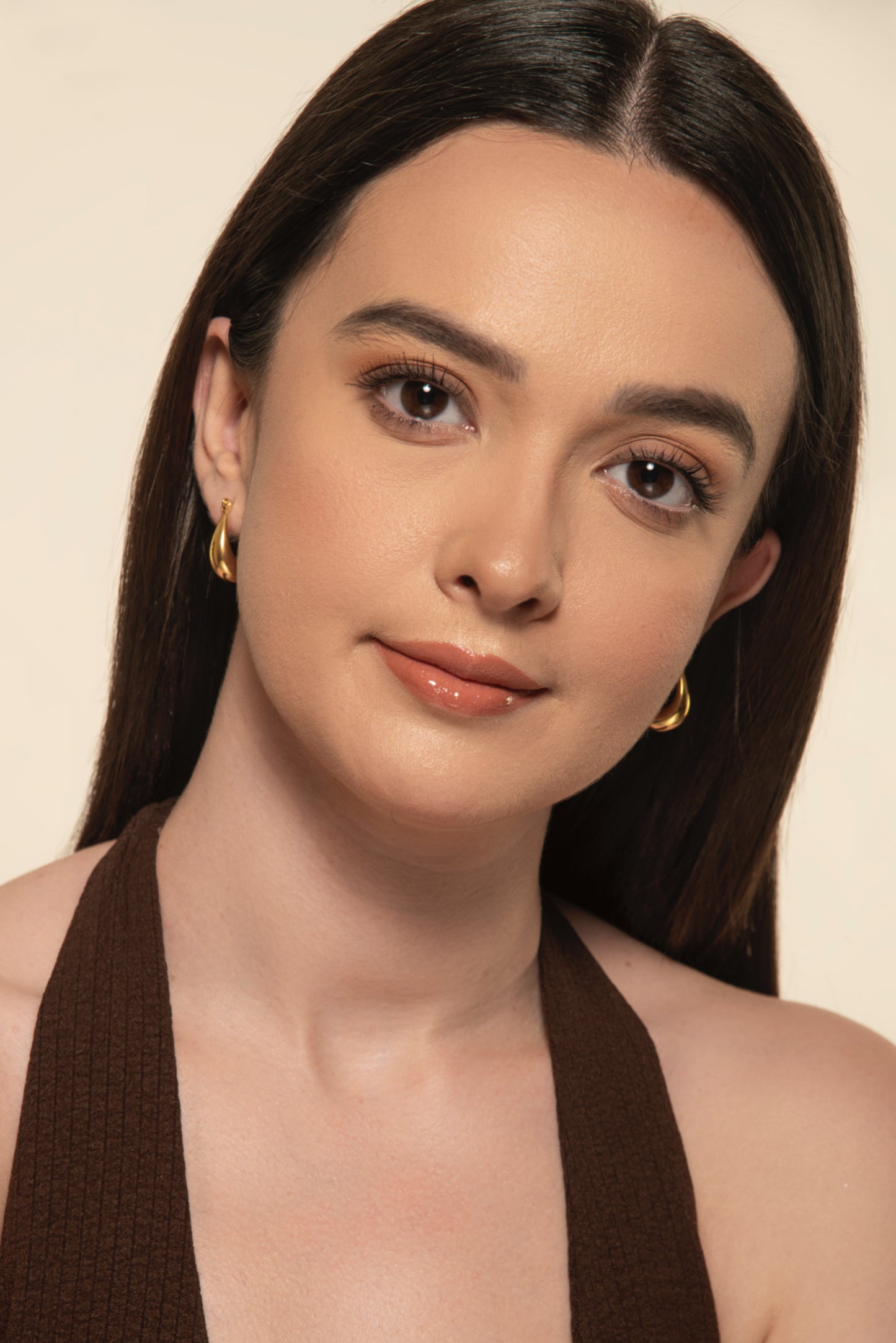 Edwina Hoops - 18K Gold Plated